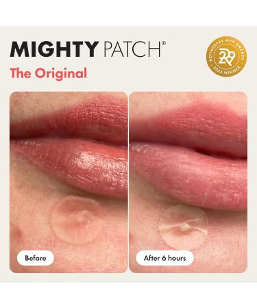 Mighty Patch Original from Hero Cosmetics - Hydrocolloid Pimple Patch Nightime blemish patch wake up to clearer looking skin suitable for sensitive skin (24 Count) - Buy Online on GoSupps.com