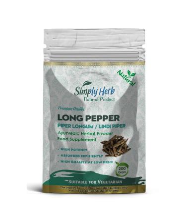 Long Pepper Powder (200 Gram) 200.00 g (Pack of 1)