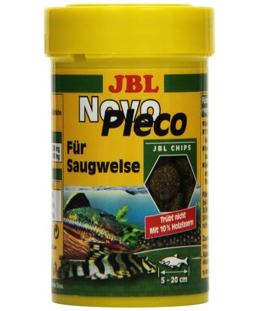 JBL NovoPleco 30310 Complete food for small sucker catfish tablets 100 ml NovoPleco 100 ml (1 pack) 1-20 cm fish size - Buy Online on GoSupps.com