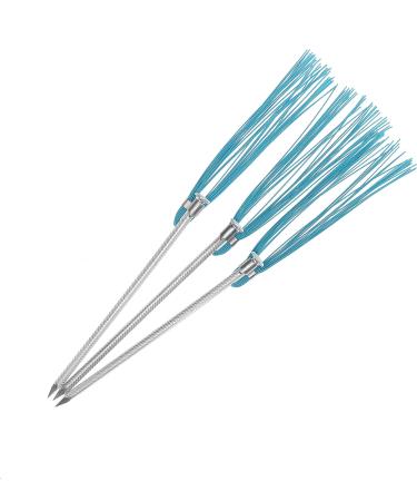 Blue 6 Inch Ground Markers with Aluminum Stakes (Pkg of 25) - Non-Rust Lightweight Trail Chasers - Buy Online on GoSupps.com