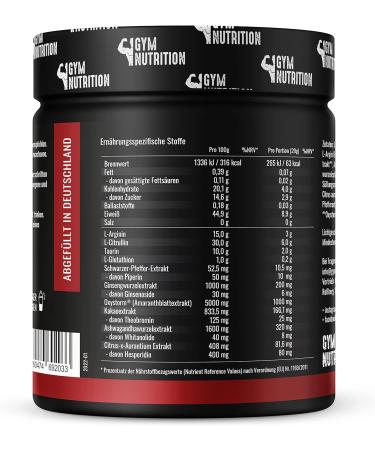 Hardcore Pump Booster Draw Out 2.0 - Caffeine-Free Extreme Pump for Bodybuilders | Ice Tea Peach Flavor - Buy Online on GoSupps.com