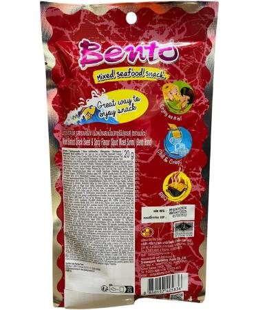 BENTO - Sweet and Spicy Squid Snack - 1 x 20g - Buy Online on GoSupps.com