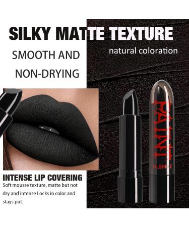 White Lipstick for Women - Long Lasting No Smudge Matte Cream Cruelty-Free 24-Hour Lip Color | Perfect for Halloween Makeup - Buy Online on GoSupps.com