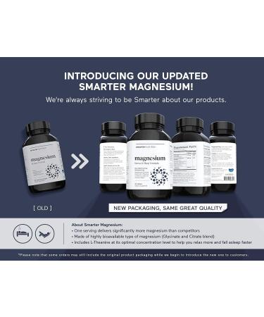 Smarter Nutrition Multi-Active Magnesium + AlphaWave(TM) L-Theanine - Enhanced Absorption - 60 Tablets - Buy Online on GoSupps.com