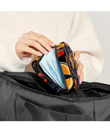 Anna Cowper Instruments Guitars Menstrual Cup Pouch Sanitary Napkin Holder Portable Period Bag - Multi-Colored - Buy Online on GoSupps.com