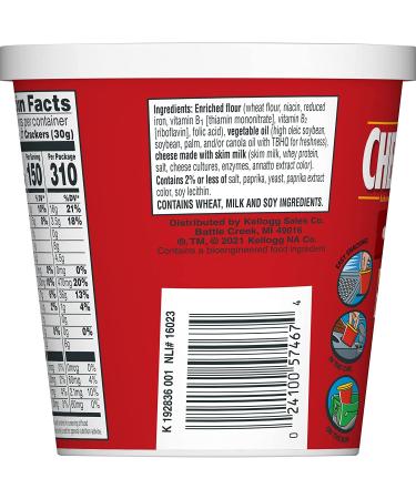 Cheez-It Original Baked Snack Crackers 22oz Case (10 Cups) - Perfect for Office and Kids Snacks - Buy Online on GoSupps.com