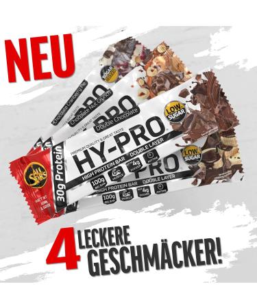 Buy All Stars Hy-Pro BIG BAR Double Chocolate - 24-Pack (24 x 100g) | International Shipping Available - Buy Online on GoSupps.com