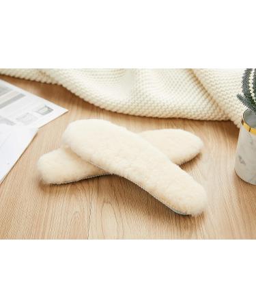 CLPP'LI Women's Sheepskin Replacement Insoles - Beige/Blue - Size 8 M US - Buy Online on GoSupps.com