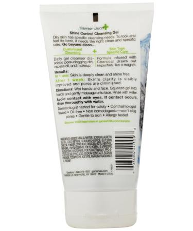 Garnier Clean and Shine Control Cleansing Gel - Oily Skin Care | 5 oz | International Shipping - Buy Online on GoSupps.com