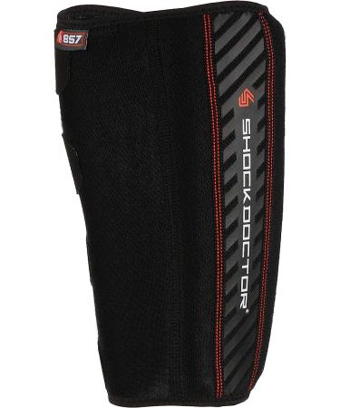 Shock Doctor Calf Shin Compression Wrap Brace - Pain Relief & Recovery for Shin Splints and Achilles Tendon | Running, Football, Basketball Support - Men and Women (1 Sleeve) - Buy Online on GoSupps.com