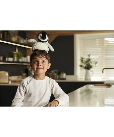 Warmies Heatable Penguin Plush Toy - Black & Grey Medium Size - Buy Online on GoSupps.com