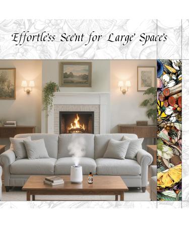 HIQILI 100ML Sandalwood Essential Oil & 30ML Misty Cedar Fragrance Oil for DIY Diffuser - Buy Online on GoSupps.com