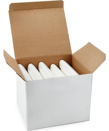 Vivaplex 10 White 2.5 oz Empty Deodorant Containers with Caps - Pack of 10 - Buy Online on GoSupps.com