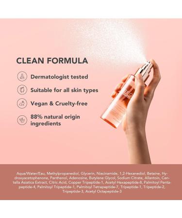 FOREO Supercharged Barrier Restoring Essence Mist - Collagen Boosting Spray Moisturizer for All Skin Types | Niacinamide Centella Asiatica Panthenol - International Shipping - Buy Online on GoSupps.com