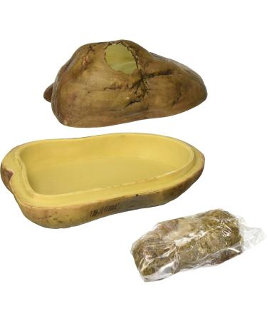 Exo Terra PT2847 Large Snake Cave - Ideal Habitat for Reptiles | International Shipping Available - Buy Online on GoSupps.com