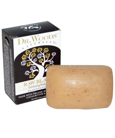 Dr. Woods Naturally Bar Soap Raw Black - 5.25 oz