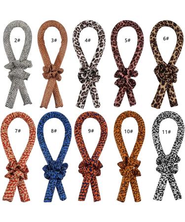 HMMJ Women Heatless Curling Rod Headband No Heat Curl Silk Ribbon with Hair Clips and Scrunchie Sleeping Hair Rollers DIY Hair Styling Tools Kit for Soft Headband Wave Formers Hair Curlers 15 - Buy Online on GoSupps.com