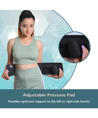 Wonder Care Umbilical Fragment Belt - Inguinal Hernia Pain Relief Belly Bandage for Men & Women (Small) with Removable Compression Plaster - Buy Online on GoSupps.com