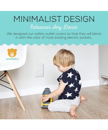 Electrical Outlet Covers Baby Proofing - Bigger Size Prevents Choking Hazard  12 - Buy Online on GoSupps.com