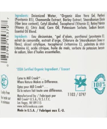 Pack of 1 x Mill Creek Organic Aloe Vera Conditioner - 16 fl oz - Buy Online on GoSupps.com