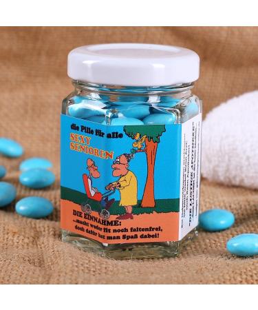 Lustapotheke SEXY SENIOR PILL | Unique Birthday Gift | Dextrose Lenses for Enhanced Pleasure | Shop Internationally - Buy Online on GoSupps.com