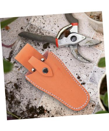 Fomiyes 3-St Garden Shear Belt Bag | Premium Leather Sheath for Garden Scissors - Durable & Stylish Pocket Holder - Buy Online on GoSupps.com