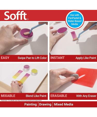 Sofft Tool 61042 Round Sponges Pack of 4 for PanPastel Art - Artist Painting Pastels - Buy Online on GoSupps.com