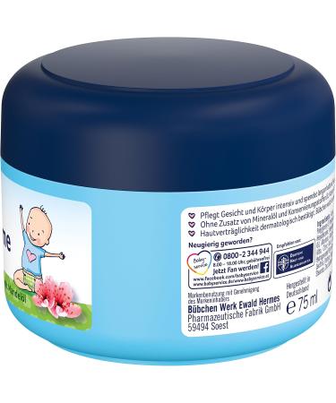  B bchen B bchen Sensitive Body and Face Cream for Delicate Baby Skin with Almond Oil 4 x 75 ml Metal Metal - Buy Online on GoSupps.com