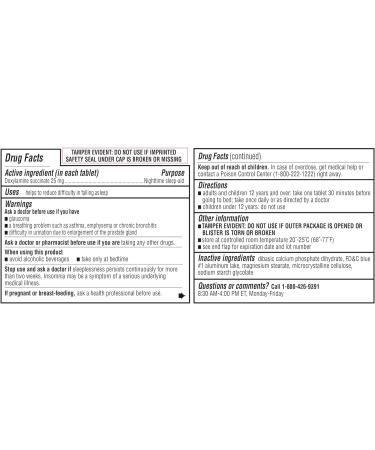 Kirkland Signature Sleep Aid | 192 Tablets (2 Pack) - Buy Online for International Shipping - Buy Online on GoSupps.com