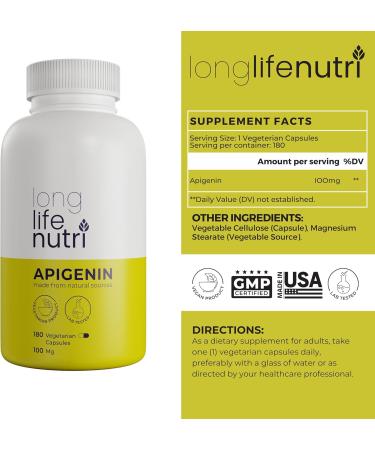 LongLifeNutri LLN Apigenin - Buy Online on GoSupps.com