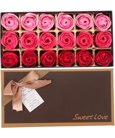 POPETPOP 3 Boxes Rose Soap Rose Petals Decorations Floral Decorations Wedding Decorations for Ceremony Bath Soap Rose Preserved Rose Scented Soap Rose Floral Soap Props - Buy Online on GoSupps.com