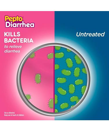 Pepto Diarrhea Antidiarrheal Liquicaps - 12 ct: Fast Relief for Diarrhea - Buy Online on GoSupps.com