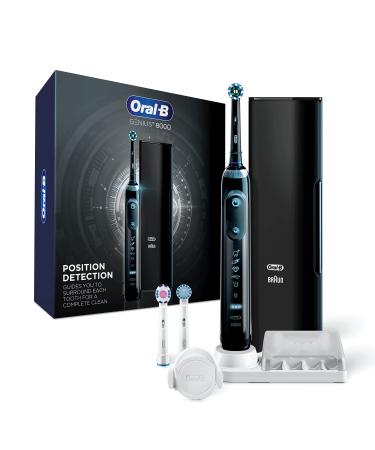 Oral-B Genius 8000 Electric Electric Toothbrush with Bluetooth Connectivity, Black Electric Toothbrush Black