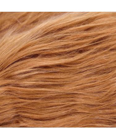 LUUFAN Lion Mane Wig for Dog and Cat Costume with Ears - Light Brown, Adjustable and Comfortable Pet Lion Hair Dress for Halloween, Christmas, Easter - Perfect for Festival Party Activities - Buy Online on GoSupps.com