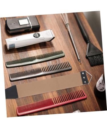 minkissy 4pcs Cloth Tool Hairdressing Supplies - Two Sided Artificial Leather 46.5x6cm Available in Various Colors - Essential Hairdressing Accessories - Buy Online on GoSupps.com