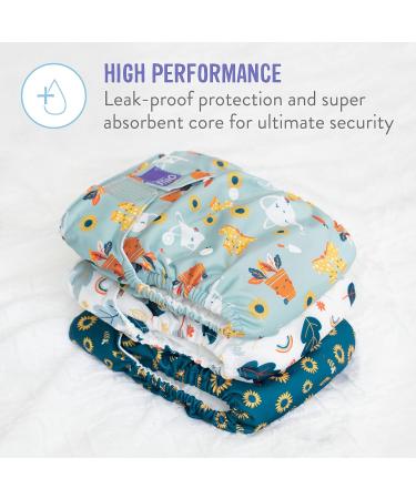 Bambino Mio Miosolo Classic Reusable Nappies Set - Cute Fruit 2 - Buy Online on GoSupps.com