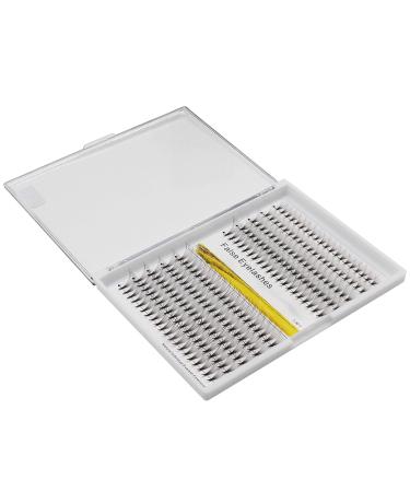 Buy Large Tray-Dedila Long Stem 14D Natural False Eyelashes - Mixed Lengths 8-14mm | Premade Volume Lash Extensions for Stunning Eye Looks - Buy Online on GoSupps.com