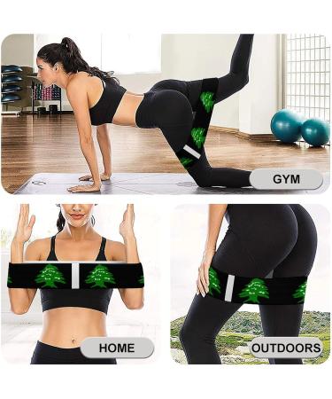 Shop Lebanese Flag Logo Yoga Workout Bands | Comfort Booty Resistance Straps & Physical Therapy Aids - Buy Online on GoSupps.com