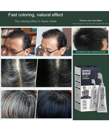 behound XUSHENG Black Fruit Dyeing Cream2023 New Natural Plant Fruit Hair Dye with Comb18 Plant Extract Hair Dye Essence Natural Fruit Hair Dye Cream for Women Men 1 PcsChestnut Brown 1 Pcs Chestnut Brown - Buy Online on GoSupps.com