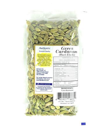 Rani Green Cardamom Pods Spice 3.5oz (100g) - All Natural, Vegan, Gluten Friendly, NON-GMO - Product of India - Buy Online on GoSupps.com