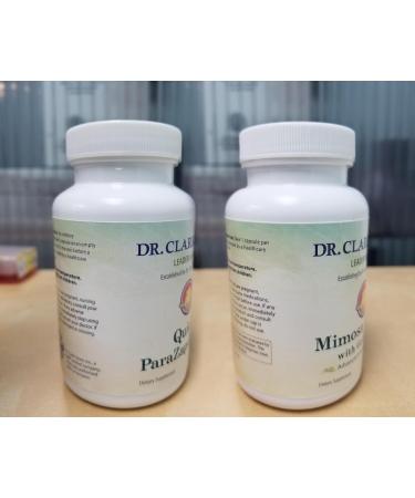 Dr Clark Store Quick para-Zap Cleanse & Mimosa Pudica Powerful Cleanse, Detox Support & Gut Health Formula - Buy Online on GoSupps.com