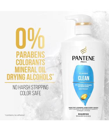 Buy Pantene Pro-V Classic Clean Shampoo 17.9 fl oz Pump - Healthy Hair Solution | International Shipping Available - Buy Online on GoSupps.com