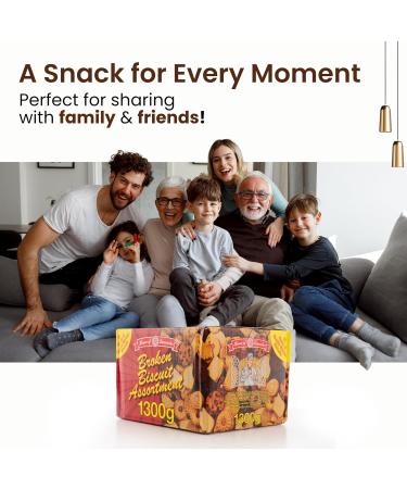  Savvy Puppy Broken Biscuits Assorted Broken Biscuits Chocolate Biscuit Mix Premium Selection of Assorted Biscuits Family Sweet Treats 1300g Pack - Buy Online on GoSupps.com