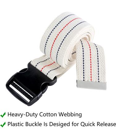 YPC Gait Belt Transfer Aid with Quick Release Buckle - 54 Inch - For Seniors, Caregivers, Nurses & Therapists - Buy Online on GoSupps.com