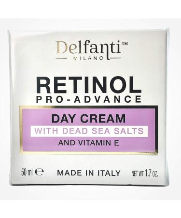 Delfanti Milano Retinol Pro-Advance Day Cream | Dead Sea Minerals & Vitamin E | Made in Italy - International Shipping - Buy Online on GoSupps.com