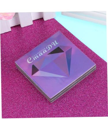 Mipcase Makeup Plattete 9 Glitter Eye Shadow Shimmer Eyeshadow Makeup Palette Eyeshadow Palette Bright Light Sequins Micowave 1 count (Pack of 1) Purple - Buy Online on GoSupps.com