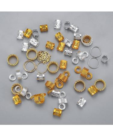 180 PCS Hair Jewelry for Braids - Dreadlocks Accessories for Women & Girls - Braid Cuffs, Rings, Clips, Beads & Charms - Buy Online on GoSupps.com