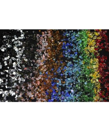 Blue Crushed Glass Sand - DIY Glitter Irregular Crystal Broken Glass Slag - Bulk 2-4mm Sprinkles for Vase Resin Mold Filler -50g - Buy Online on GoSupps.com