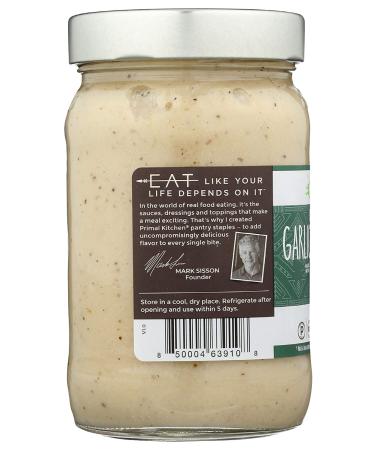Primal Kitchen Roasted Garlic Alfredo Sauce - Delicious Paleo-Friendly Pasta Sauce - Buy Online on GoSupps.com