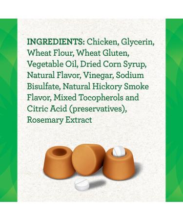 Greenies Pill Pockets Natural Dog Treats - Chicken Flavor, 3.2oz (1 Pack) - Buy Online on GoSupps.com